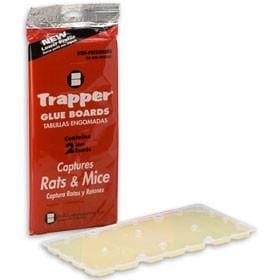 Bell Trapper Rat Glue Board are low-profile plastic trays with a strong glue. This low profile design with its narrow lip will allow the rat to step onto the glue. The glue on Bell Trapper Glue Board is exceptionally strong and holds a rat securely.