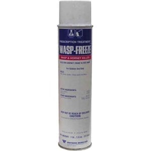 PT Wasp Freeze is specially formulated to provide instant knockdown of wasps and hornets. Knockdown is quick so no stinging pheromone is released, thus reducing the possibility of stings. Spray can travel 15 ft. to provide applicator safety.